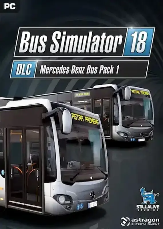 Bus Simulator 18 Mercedes-Benz Bus Pack 1 DLC — Steam, Standard