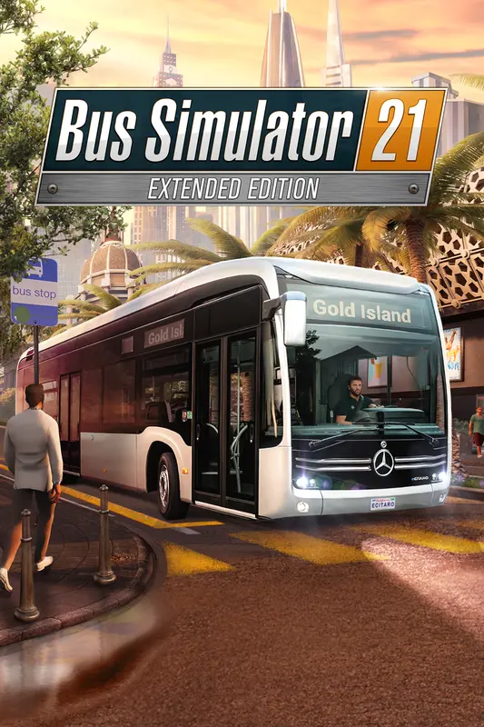 Jaquette de Bus Simulator 21 Extended Edition — jeu PC (Steam)