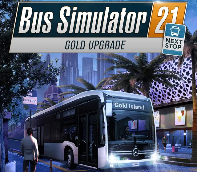 Bus Simulator 21 Next Stop – Gold Upgrade EU DLC — PlayStation 4, Gold