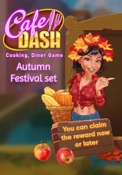 Cafe Dash: Cooking, Diner Game - Autumn Festival Set (DLC) — Steam, Standard