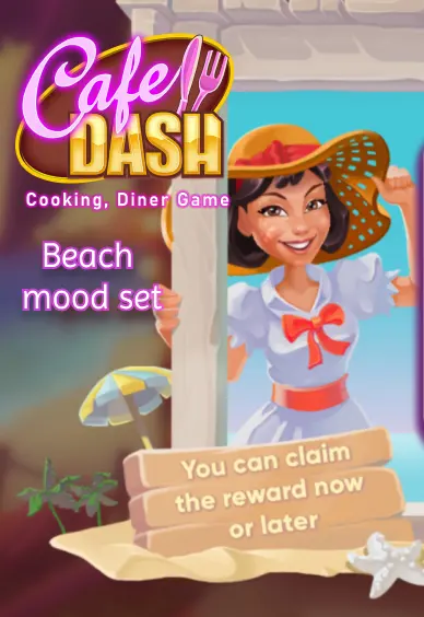 Cafe Dash: Cooking, Diner Game - Beach Mood Set (DLC) — Steam, Standard