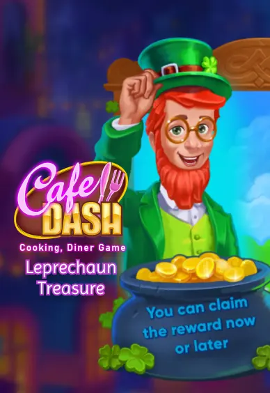 Cafe Dash: Cooking, Diner Game - Leprechaun's Treasure (DLC) — Steam, Standard