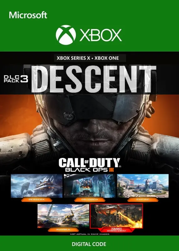 Call of Duty Black Ops III - Descent (DLC) — Xbox Live, Standard