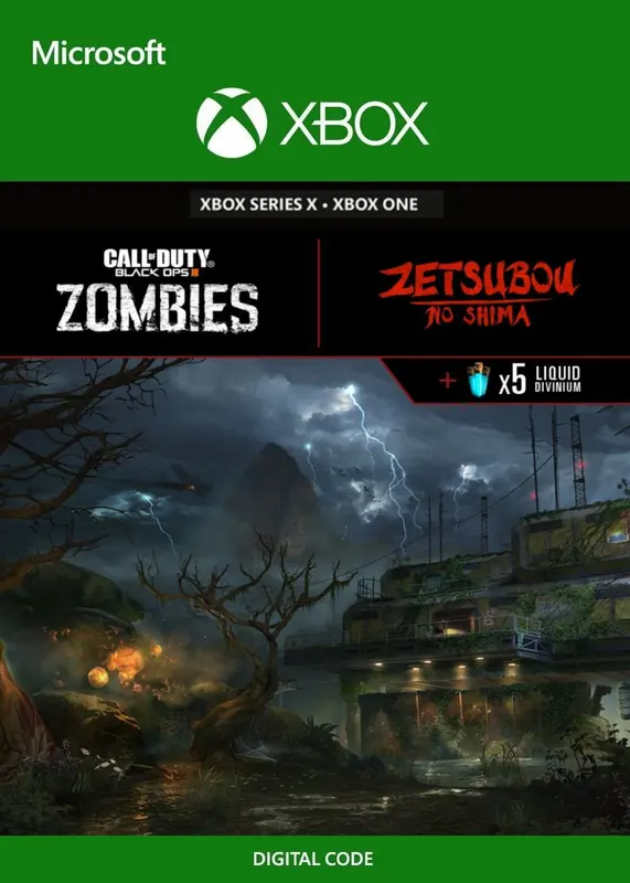 Call of Duty Black Ops III - Zetsubou No Shima Zombies Map (DLC) — Xbox Live, Standard