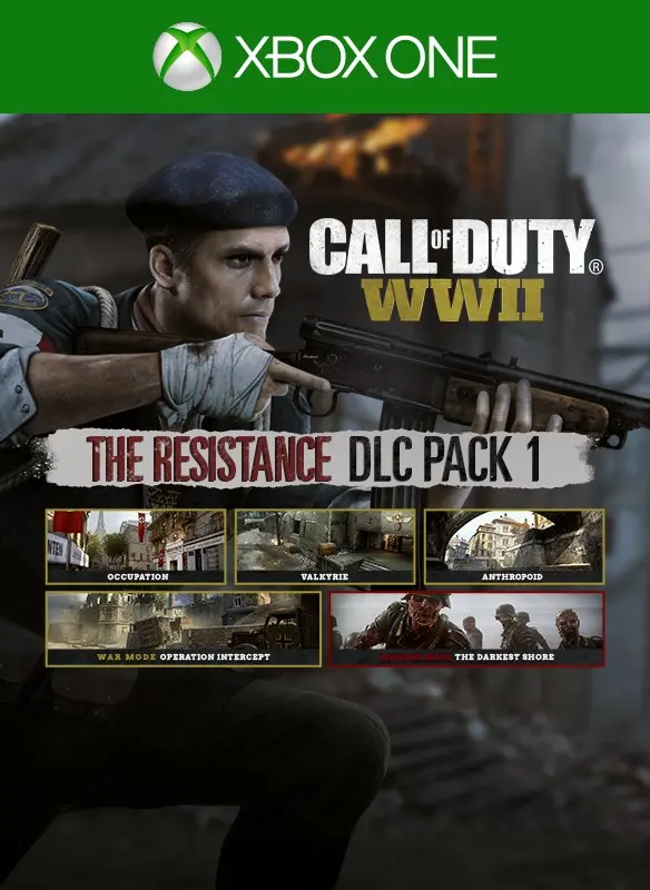 Call of Duty: WWII - The Resistance: DLC Pack 1 (DLC) — Xbox Live, Standard