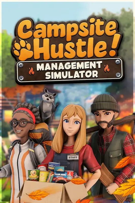 Campsite Hustle - Management Simulator — Steam, Standard