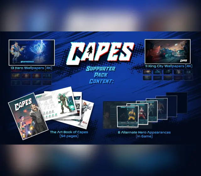 Capes - Supporter Pack DLC — Steam, Standard