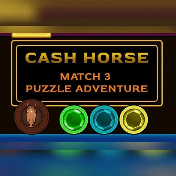 Cash Horse: Match 3 Puzzle Adventure — Steam, Standard