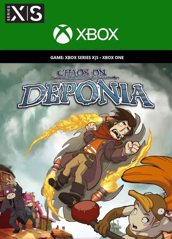 Chaos on Deponia — Xbox Live, Standard