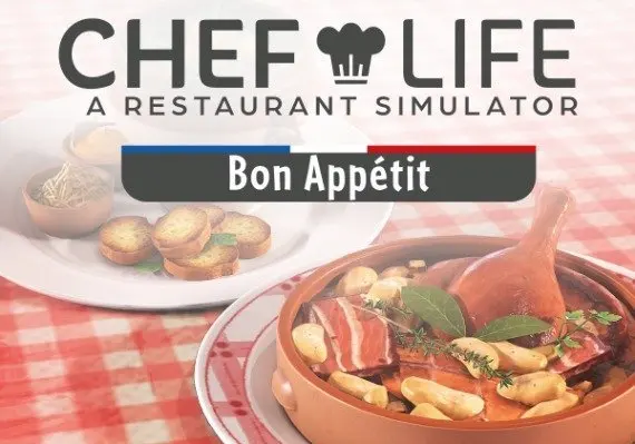 Chef Life: A Restaurant Simulator - Bon Appetit Pack DLC — Steam, Standard