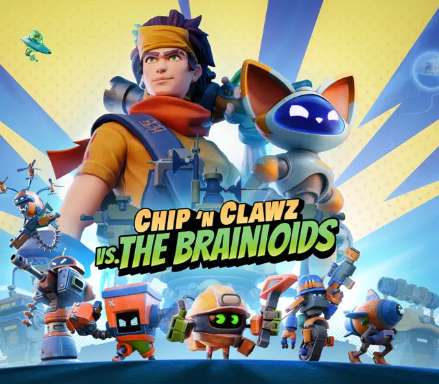Chip ‘n Clawz vs. The Brainioids — PlayStation 5, Standard