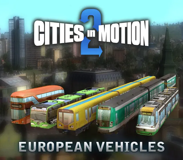 Cities in Motion 2 - European vehicle pack DLC — Steam, Standard