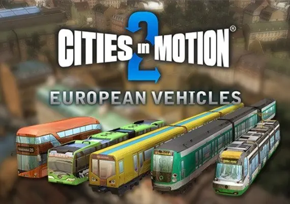Cities in Motion 2 - European Vehicle Pack DLC EN/DE — Steam, Standard