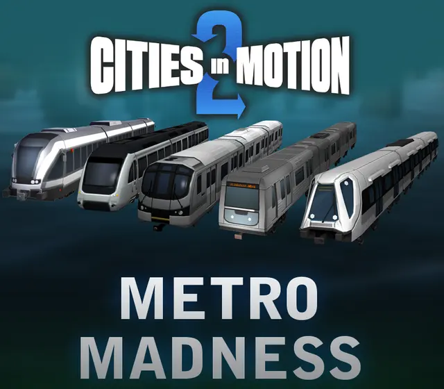 Cities in Motion 2 - Metro Madness DLC — Steam, Standard