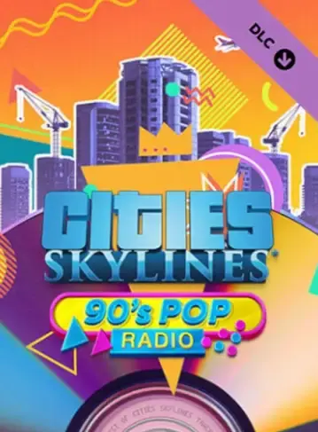 Cities Skylines - 90's Pop Radio DLC — Steam, Standard