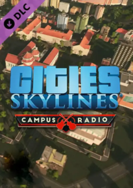Cities Skylines - Campus Radio DLC — Steam, Standard
