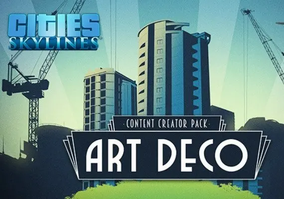 Cities: Skylines - Content Creator Pack: Art Deco DLC EN — Steam, Standard