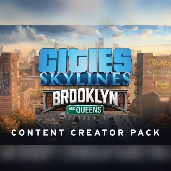 Cities: Skylines - Content Creator Pack: Brooklyn & Queens (DLC) — Steam, Standard