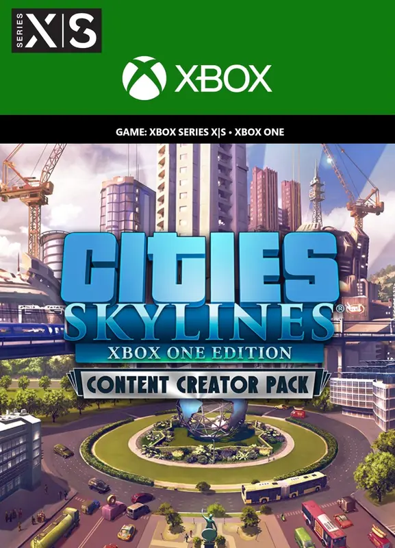Cities: Skylines - Content Creator Pack (DLC) — Xbox Live, Standard