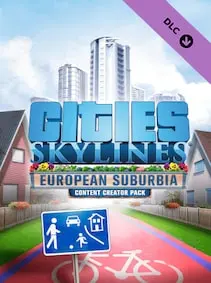 Cities: Skylines - Content Creator Pack: European Suburbia — Steam, Standard