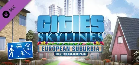 Cities Skylines - Content Creator Pack European Suburbia DLC — Steam, Standard