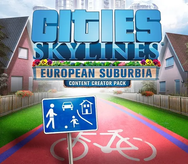 Cities: Skylines - Content Creator Pack: European Suburbia DLC — Steam, Standard