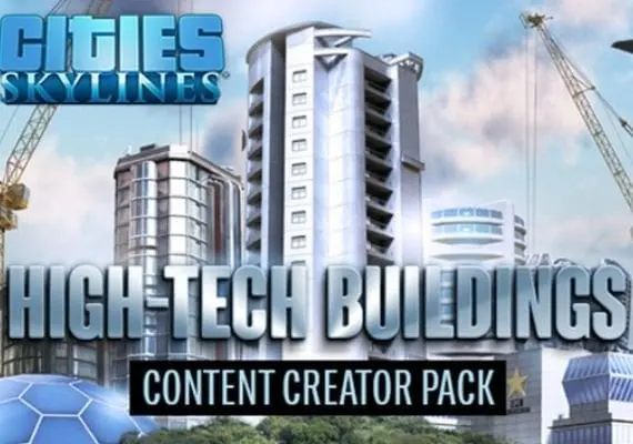 Cities: Skylines - Content Creator Pack: High-Tech Buildings DLC EN/DE/FR/PL/PT/RU/ES — Steam, Standard