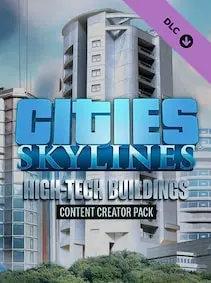 Cities: Skylines - Content Creator Pack: High-Tech Buildings — Steam, Standard