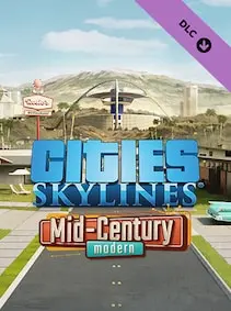 Cities: Skylines - Content Creator Pack: Mid-Century Modern — Steam, Standard