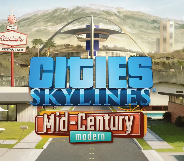 Cities: Skylines - Content Creator Pack: Mid-Century Modern DLC — Steam, Standard
