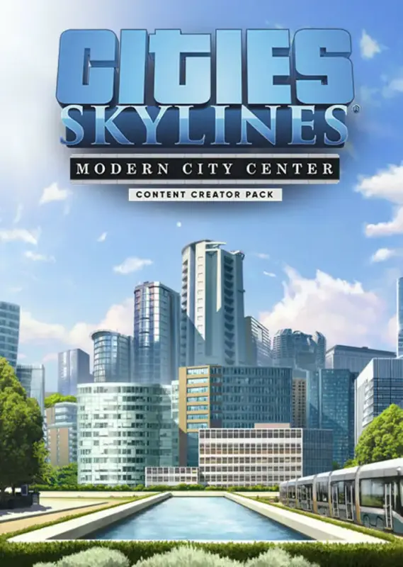 Cities Skylines - Content Creator Pack Modern City Center DLC — Steam, Standard