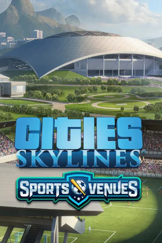 Cities Skylines - Content Creator Pack Sports Venues DLC — Steam, Standard