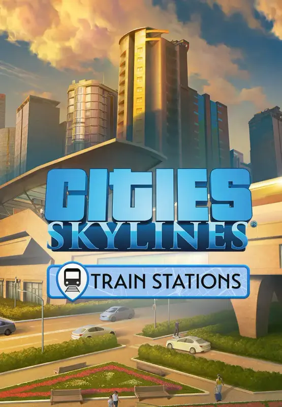 Cities Skylines - Content Creator Pack Train Stations DLC — Steam, Standard