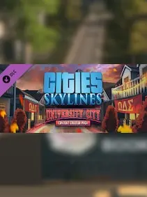 Cities: Skylines - Content Creator Pack: University City — Steam, Standard
