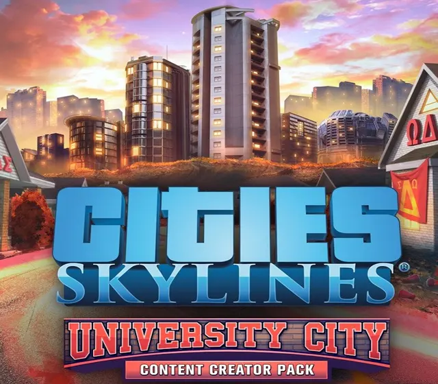 Cities: Skylines - Content Creator Pack: University City DLC — Steam, Standard
