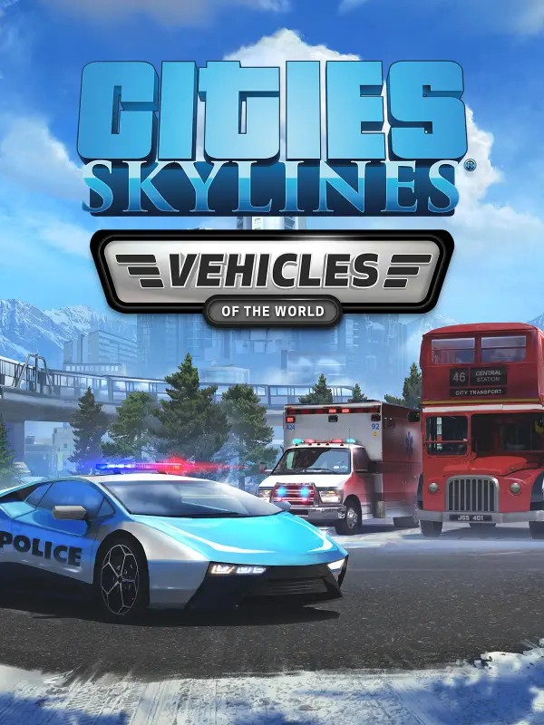 Cities Skylines - Content Creator Pack Vehicles of the World DLC — Steam, Standard