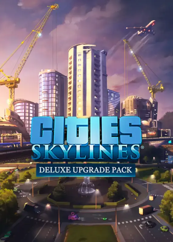 Cities Skylines Deluxe Upgrade Pack DLC — Steam, Deluxe