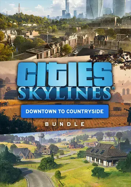 Cities Skylines - Downtown to Countryside Bundle DLC — Steam, Standard