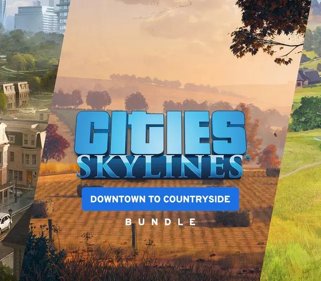 Cities: Skylines - Downtown to Countryside Bundle DLC — Steam, Standard