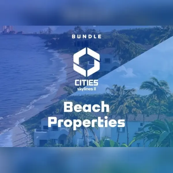 Cities: Skylines II - Beach Properties Bundle (DLC) — Steam, Standard