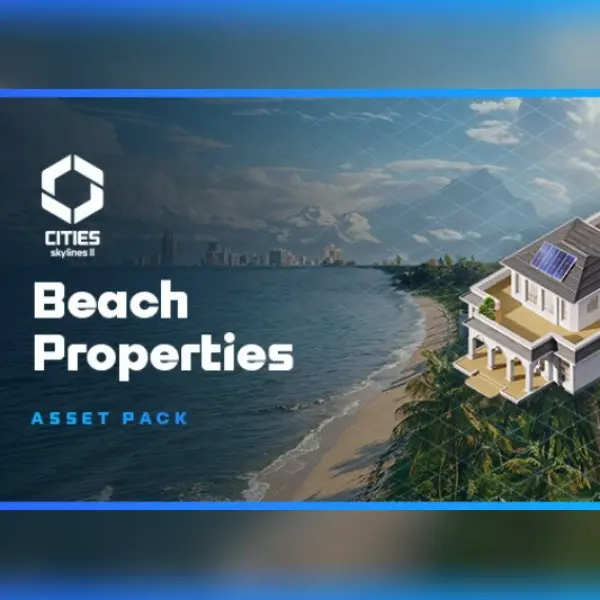 Cities: Skylines II - Beach Properties (DLC) — Steam, Standard