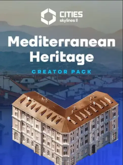 Cities Skylines II - Creator Pack - Mediterranean Heritage DLC — Steam, Standard