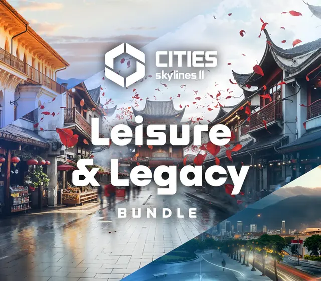 Cities: Skylines II - Leisure & Legacy Bundle DLC — Steam, Standard