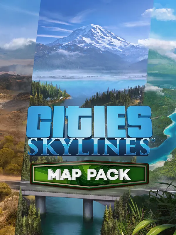 Cities: Skylines - Map Pack (DLC) — Steam, Standard