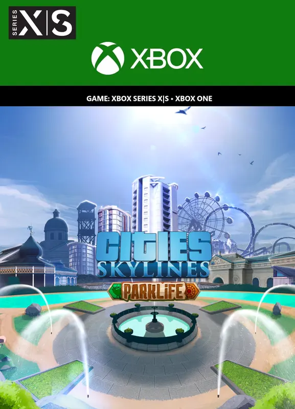 Cities: Skylines - Parklife (DLC) — Xbox Live, Standard