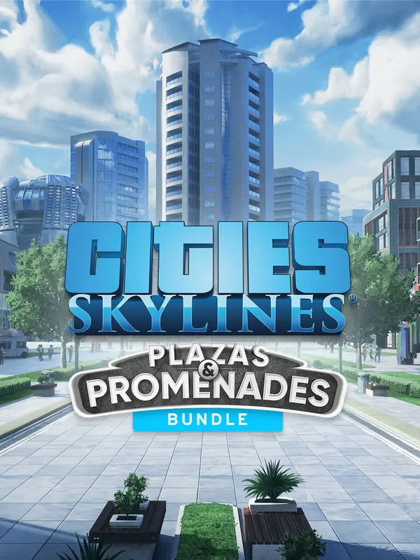 Cities: Skylines - Plazas and Promenades Bundle (DLC) — Steam, Standard