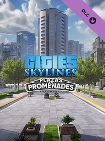 Cities: Skylines - Plazas & Promenades — Steam, Standard