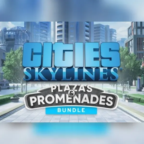 Cities: Skylines - Plazas & Promenades - Bundle (DLC) — Steam, Standard