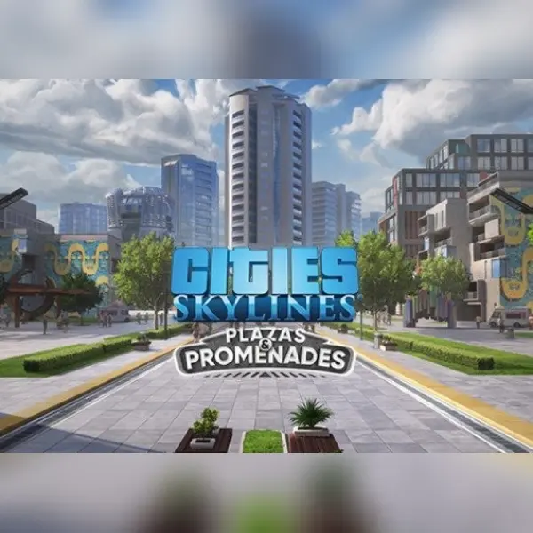 Cities: Skylines - Plazas & Promenades (DLC) — Steam, Standard