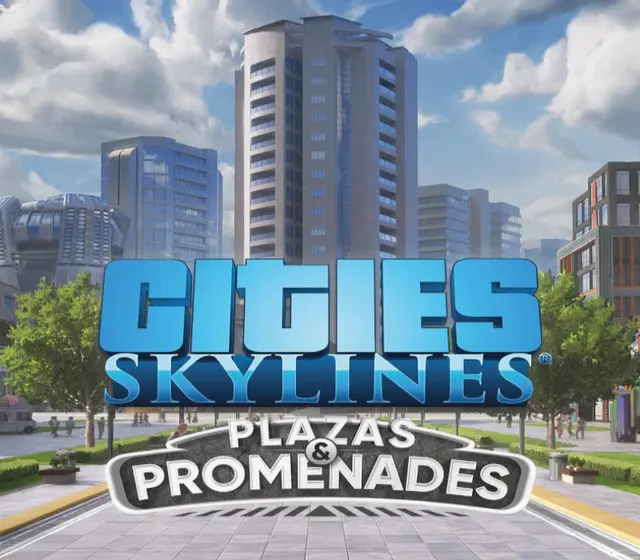 Cities: Skylines - Plazas & Promenades DLC — Steam, Standard
